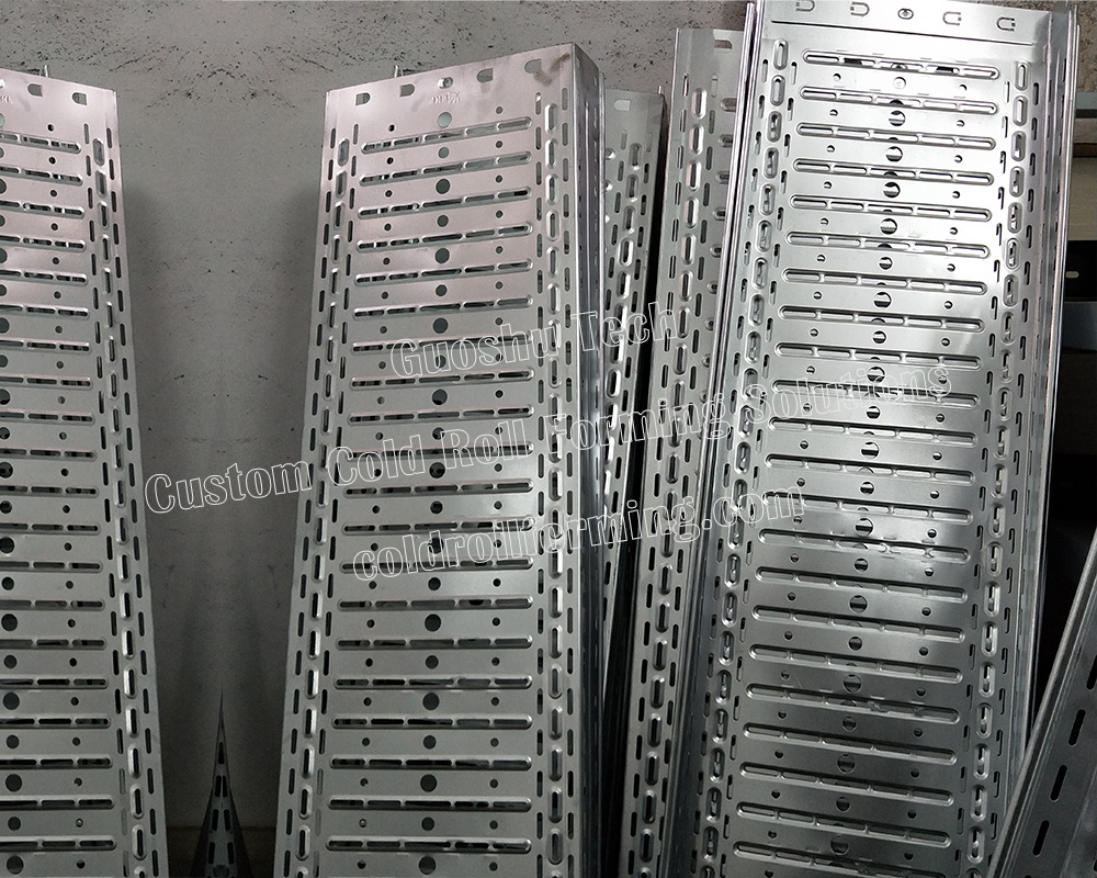 Custom Cable Tray Forming Machine for Russia - Full-Automatic CNC Production Equipment with Voltage Adaptation