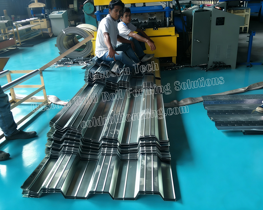 Custom Floor Deck Roll Forming Machine