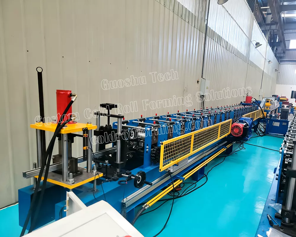Wall Panel Chain-Type Solar PV Bracket Roll Forming Machine | Guosu