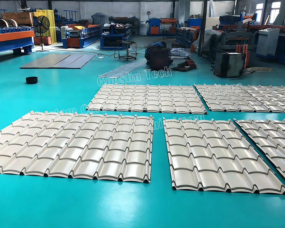 Precision Engineered Roof Tile Roll Forming Machines