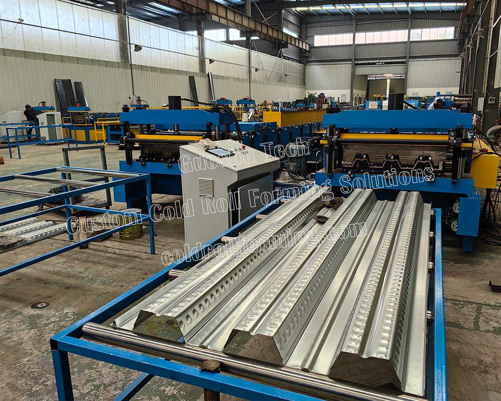 Automatic Floor Deck Roll Forming Machine for YXB Series (0.8-2.0mm)