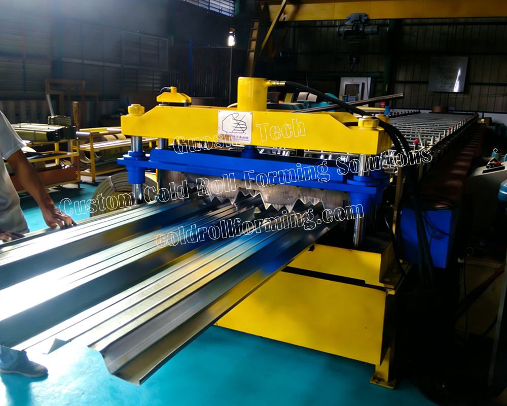 Custom Floor Deck Roll Forming Machine